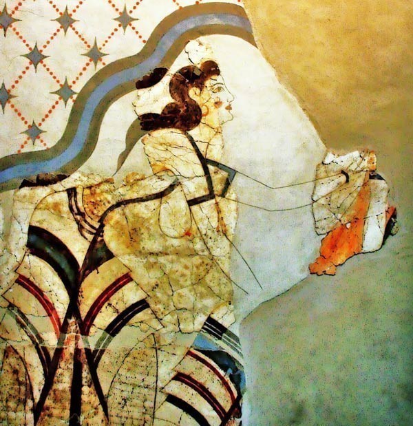Akrotiri Fresken Santorini 0001