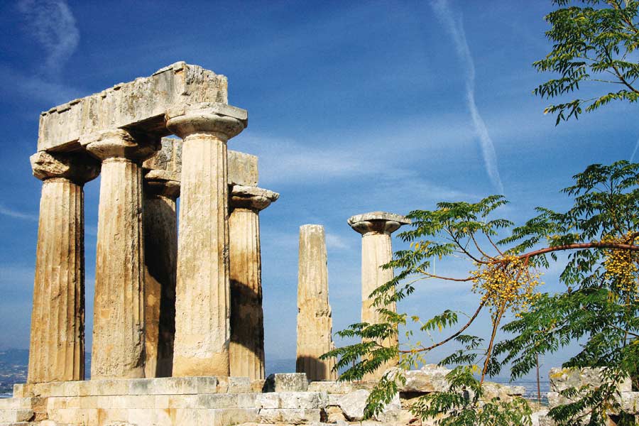 Apollon Tempel Korinth 0002