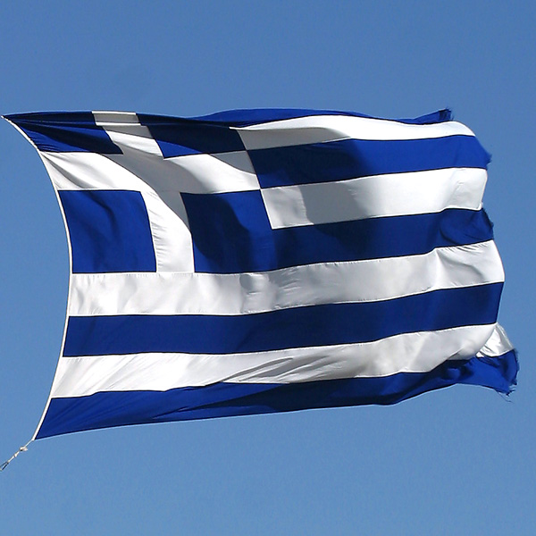 Griechische Flagge 0001