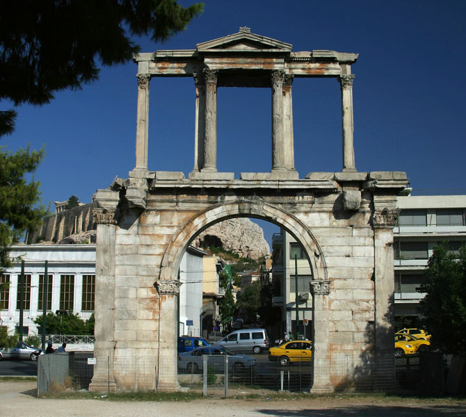 Hadrianstor Athen 0001
