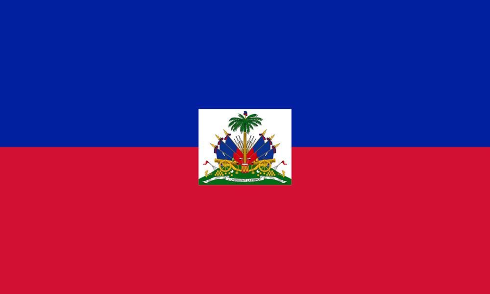 Haiti Flagge 0001
