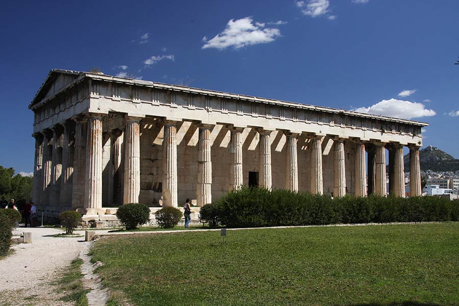 Hephaistos Tempel Athen 0016
