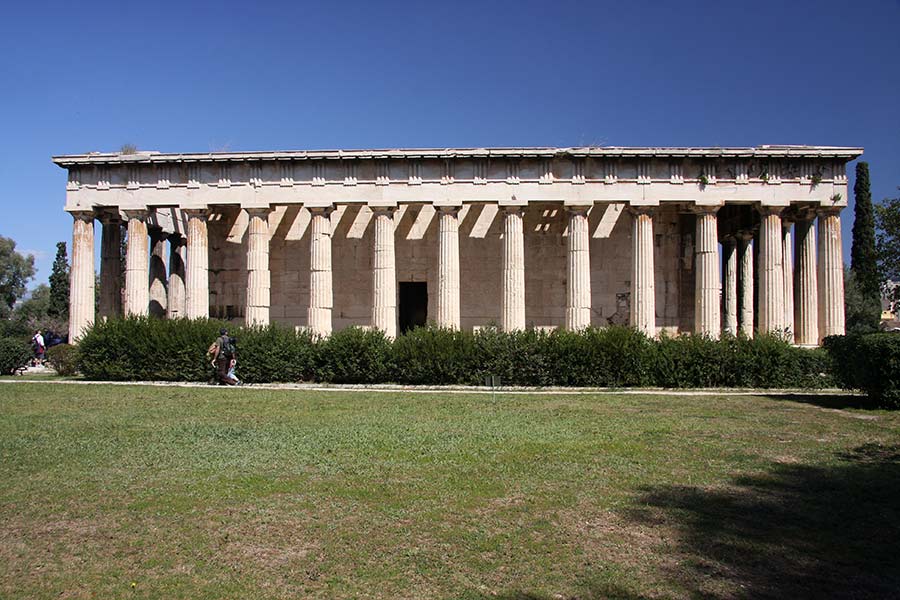 Hephaistos Tempel Athen 0027