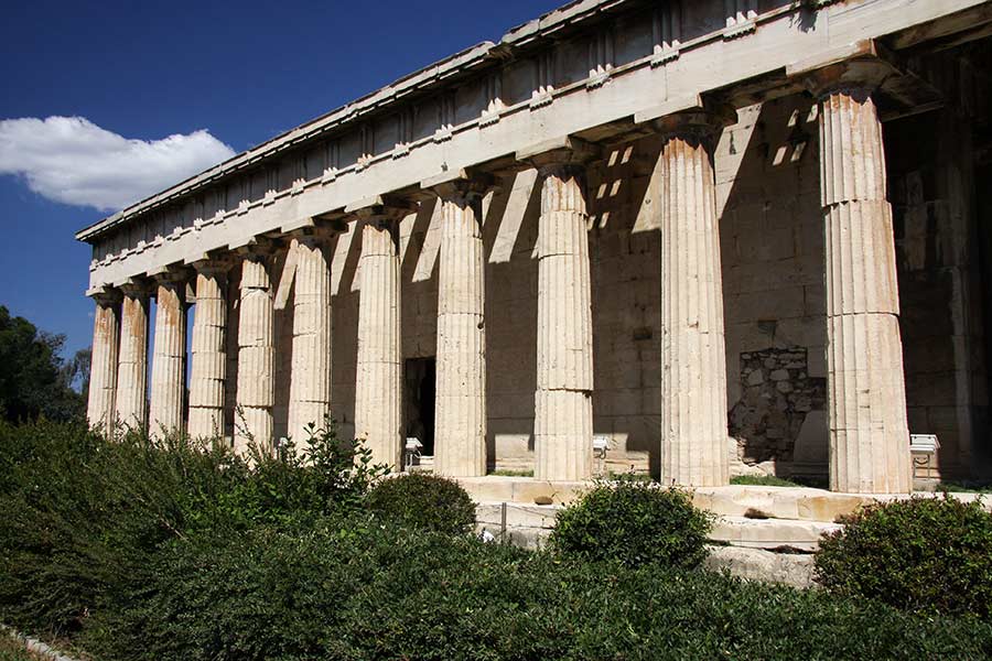 Hephaistos Tempel Athen 0033