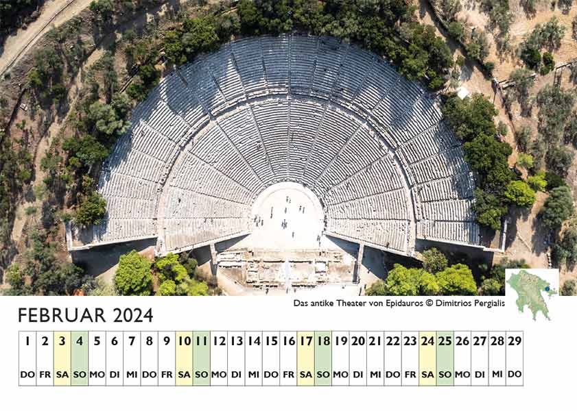 Peloponnes 2024 Kalender 0004